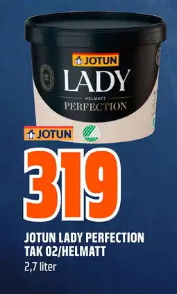 Obs Bygg JOTUN LADY PERFECTION TAK 02/HELMATT tilbud