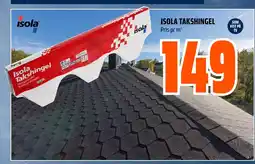 Obs Bygg ISOLA TAKSHINGEL tilbud