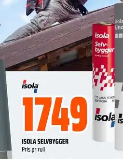 Obs Bygg ISOLA SELVBYGGER tilbud