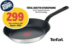 Coop Extra TEFAL DUETTO STEKEPANNE tilbud