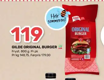 Matkroken GILDE ORIGINAL BURGER tilbud