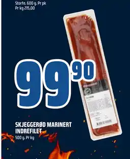 Coop Obs SKJEGGERØD MARINERT INDREFILET tilbud