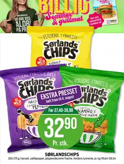 Kiwi SØRLANDSCHIPS tilbud