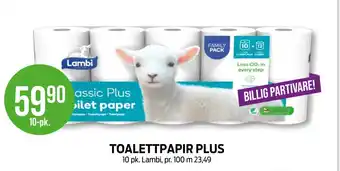 Kiwi TOALETTPAPIR PLUS tilbud
