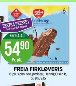 Kiwi FREIA FIRKLØVERIS tilbud