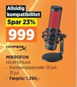 POWER MIKROFON HX4P5P6AA tilbud
