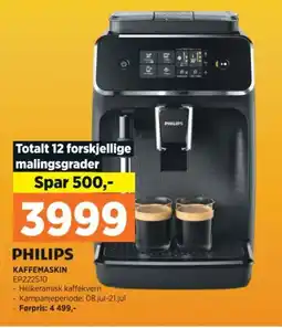 POWER PHILIPS KAFFEMASKIN tilbud