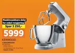 POWER KJØKKENMASKIN KVL85124SI tilbud