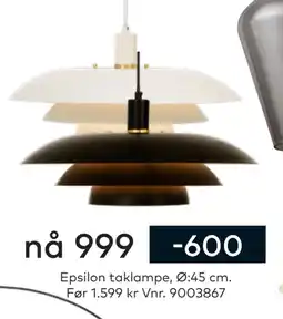 Skeidar Epsilon taklampe tilbud