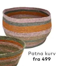 Skeidar Patna kurv tilbud