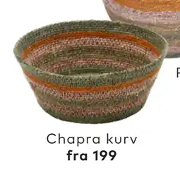 Skeidar Chapra kurv tilbud