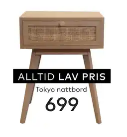 Skeidar Tokyo nattbord tilbud