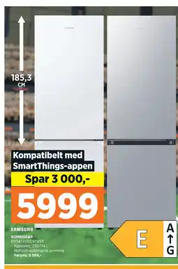 POWER SAMSUNG KOMBISKAP tilbud