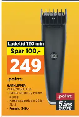 POWER HÅRKLIPPER tilbud