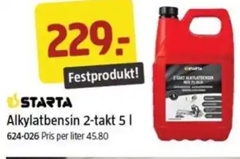 Jula Alkylatbensin 2-takt 5 l. tilbud