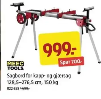 Jula Sagbord for kapp- og gjærsag 128, 5-276, 5 cm, 150 kg tilbud