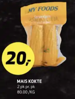 Bunnpris Ukjent maiskolbe tilbud