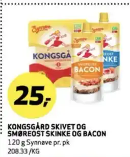 Bunnpris Synnøve finden smøreost bacon tilbud