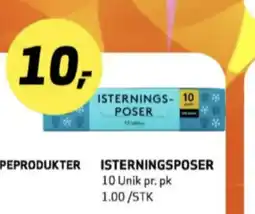 Bunnpris Unik isterningsposer tilbud