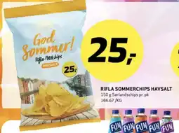 Bunnpris Original chips havsalt tilbud