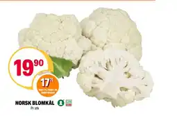 Coop Extra Ukjent blomkål tilbud