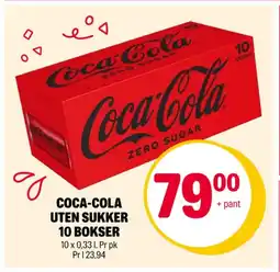 Coop Extra Coca-cola zero coca cola zero tilbud