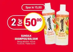 Coop Extra Sunsilk shampoo tilbud