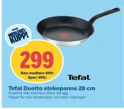 Coop Obs Tefal stekepanne tilbud