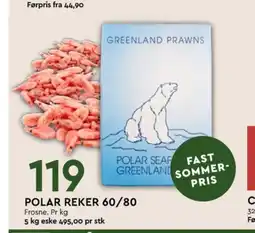 Coop Mega Polar seafood reker tilbud