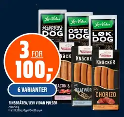 Coop Obs Finsbråten knäcker bacon & ost tilbud
