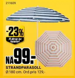 Europris Ukjent parasoll tilbud