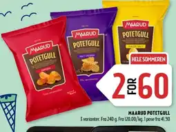 Coop Prix Maarud potetgull classic salt tilbud
