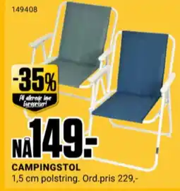 Europris Ukjent campingstol tilbud