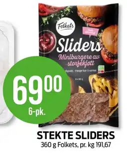 Kiwi Folkets burger tilbud