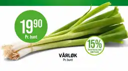 Kiwi Ukjent vårløk tilbud