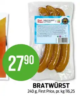 Kiwi First price bratwurst tilbud