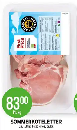 Kiwi First price koteletter tilbud