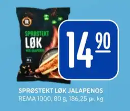 Rema 1000 Nice flerkornchips jalapeno tilbud