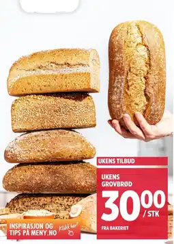 Meny Meny baker brød tilbud