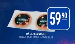 Rema 1000 Rema 1000 lakseburger tilbud
