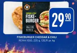 Rema 1000 Rema 1000 fiskeburger tilbud