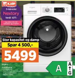 POWER Whirlpool vaskemaskin tilbud
