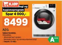POWER Aeg tørketrommel tilbud