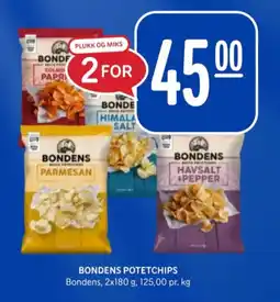 Rema 1000 Bondens chips paprika tilbud