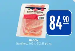 Rema 1000 Nordfjord baconskiver tilbud