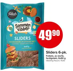 Eurospar Folkets burger tilbud