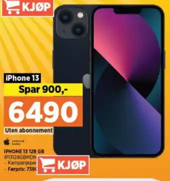 POWER Iphone 13 mobiltelefon tilbud