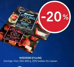Rema 1000 WEEKEND KYLLING tilbud