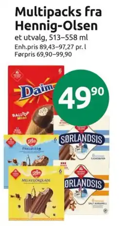 Joker Multipacks fra Hennig-Olsen tilbud