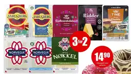 Eurospar TINE skivede oster tilbud
